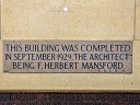Mansford, Herbert - Conway Hall (id=8099)